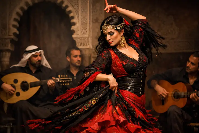 eredità del flamenco arabo