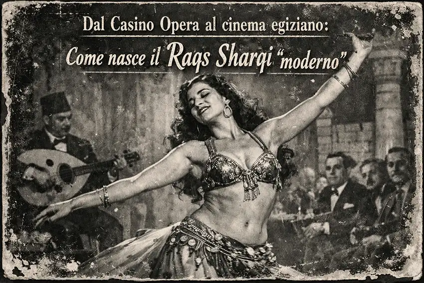 nascita raqs sharki moderno