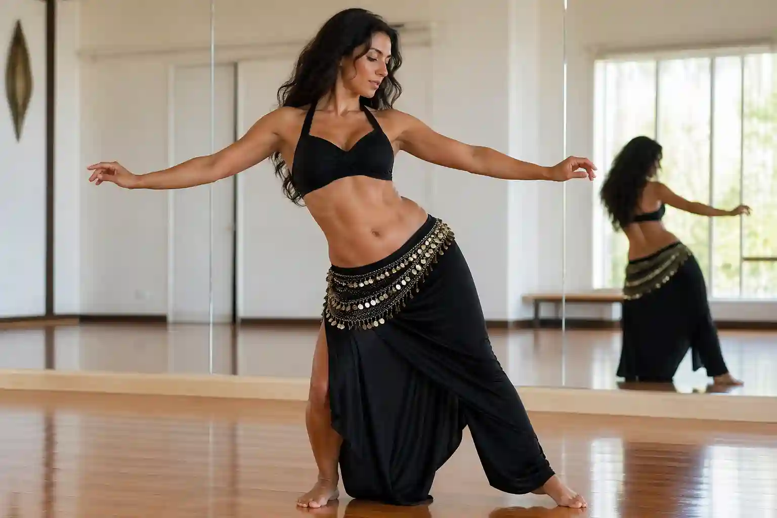 cerchi del bacino nella danza del ventre