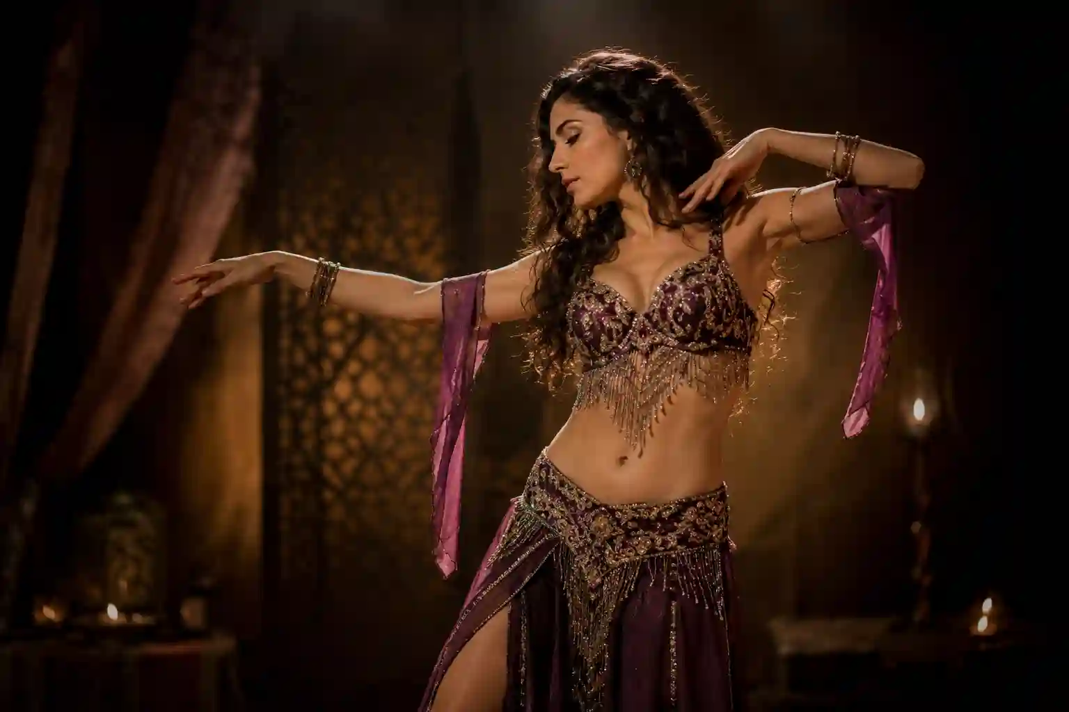 Taqsim nella danza orientale